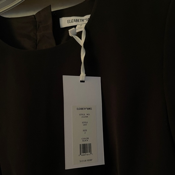 NWT Elizabeth and James crop top with flared bell sleeves - Picture 4 of 6